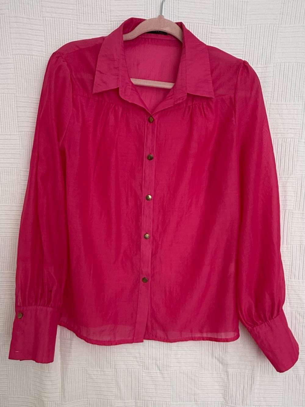 Women CBR hot pink blouses